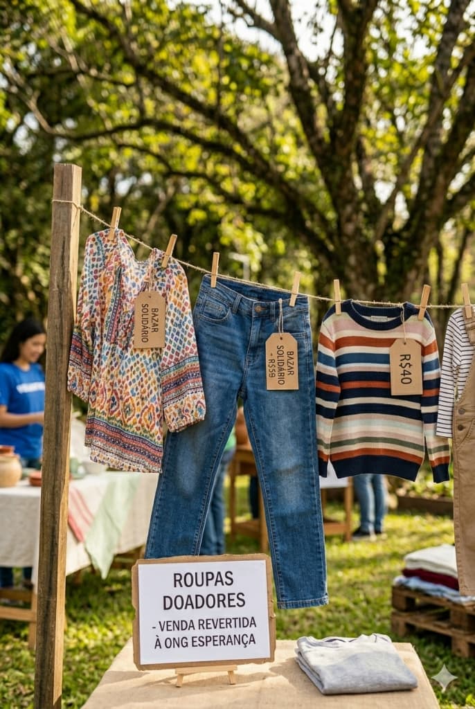 Roupas do Bazar