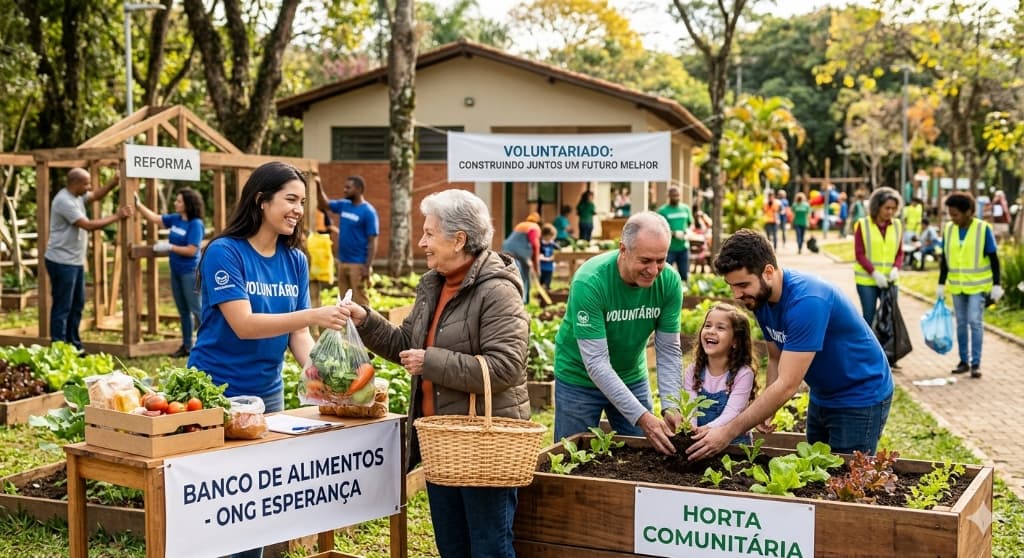 Voluntários da Casa de Oração